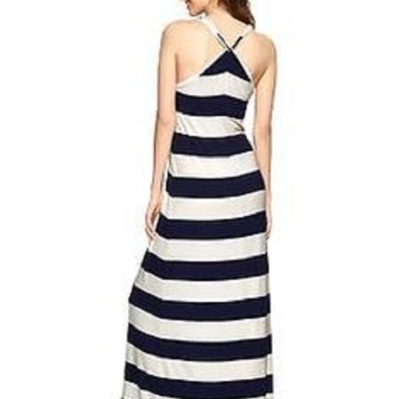 Gap striped twist back maxi - Picture 2 of 2